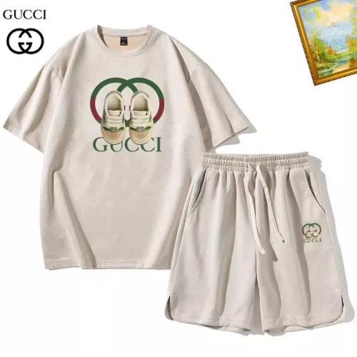 Gucci Tracksuits Short Sleeved For Men #1342420