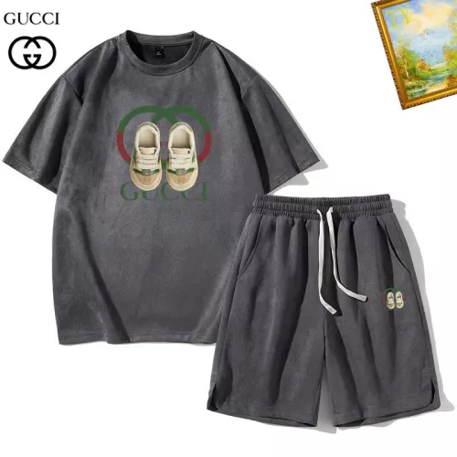 Gucci Tracksuits Short Sleeved For Men #1342421