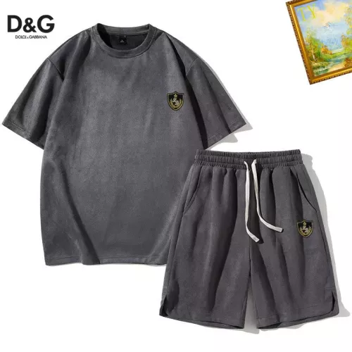 Dolce & Gabbana D&G Tracksuits Short Sleeved For Men #1342463