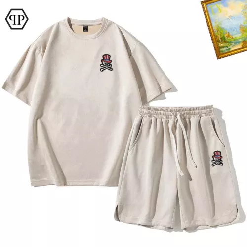 Philipp Plein PP Tracksuits Short Sleeved For Men #1342469
