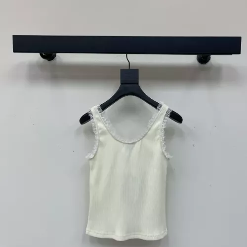Replica MIU MIU T-Shirts Sleeveless For Women #1342487 $56.00 USD for Wholesale