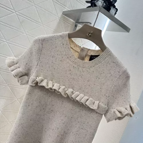 Replica Chanel Dresses Short Sleeved For Women #1342496 $122.00 USD for Wholesale