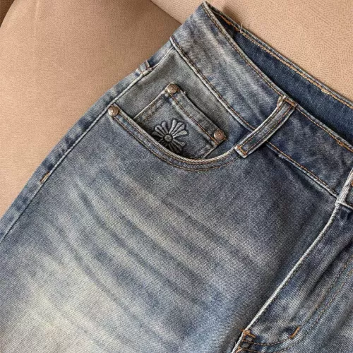 Replica Chrome Hearts Jeans For Men #1342528 $48.00 USD for Wholesale