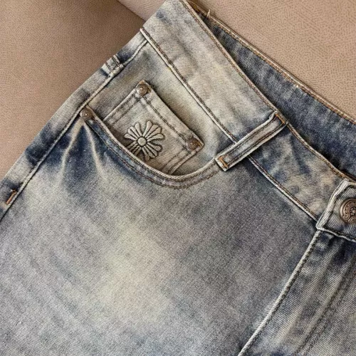 Replica Chrome Hearts Jeans For Men #1342529 $48.00 USD for Wholesale
