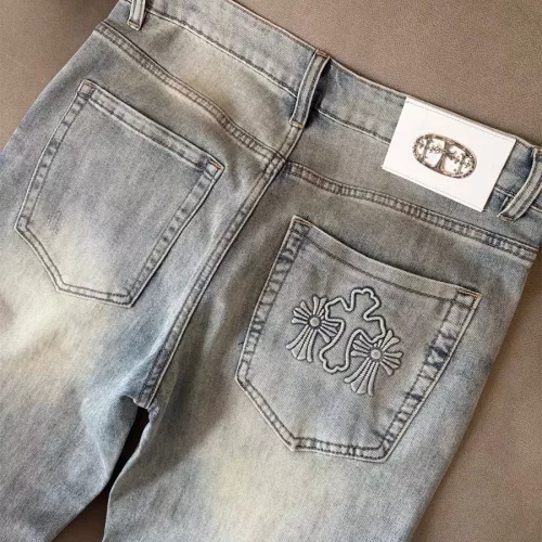Replica Chrome Hearts Jeans For Men #1342529 $48.00 USD for Wholesale