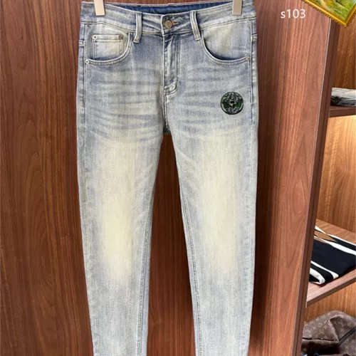 Replica Fendi Jeans For Men #1342536 $48.00 USD for Wholesale