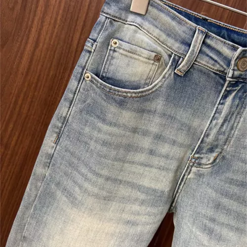 Replica Fendi Jeans For Men #1342536 $48.00 USD for Wholesale