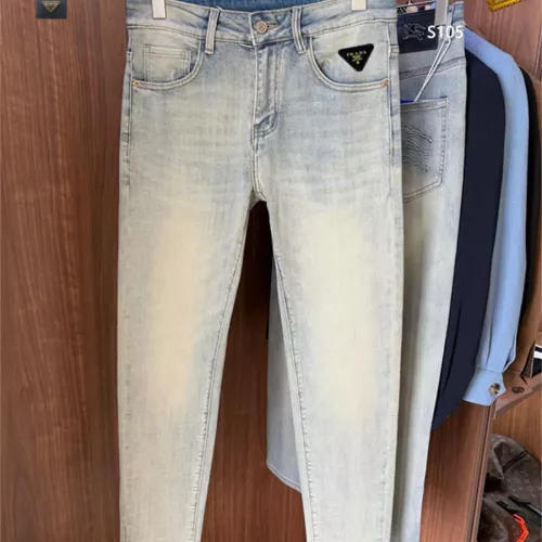 Replica Prada Jeans For Men #1342554 $48.00 USD for Wholesale