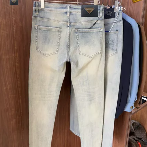 Replica Prada Jeans For Men #1342554 $48.00 USD for Wholesale