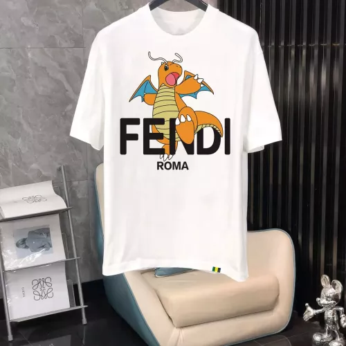 Fendi T-Shirts Short Sleeved For Men #1342556
