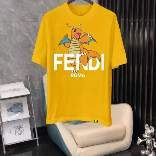 Fendi T-Shirts Short Sleeved For Men #1342560