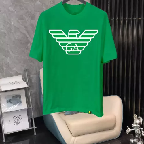 Armani T-Shirts Short Sleeved For Men #1342606