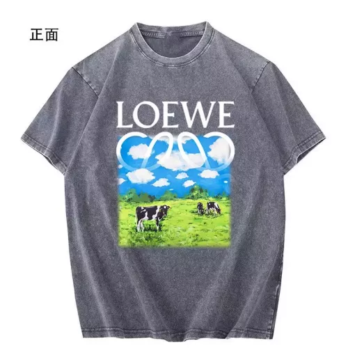 Replica LOEWE T-Shirts Short Sleeved For Men #1342632 $45.00 USD for Wholesale