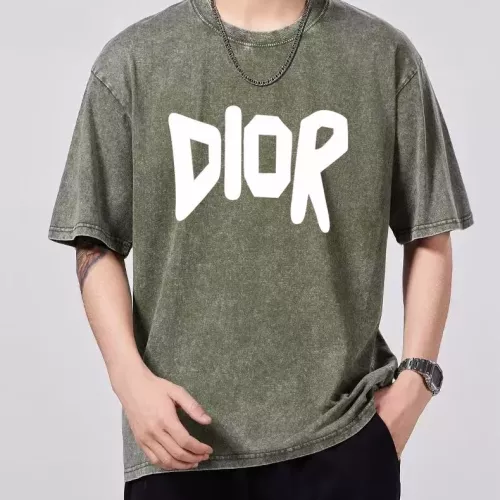 Christian Dior T-Shirts Short Sleeved For Men #1342639