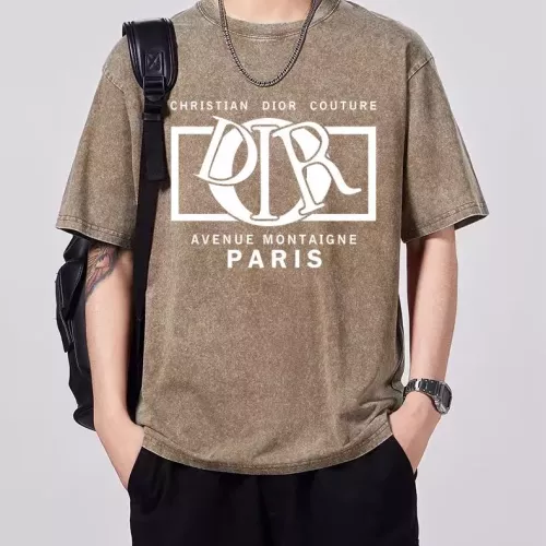 Christian Dior T-Shirts Short Sleeved For Men #1342647