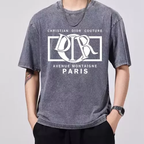 Christian Dior T-Shirts Short Sleeved For Men #1342650