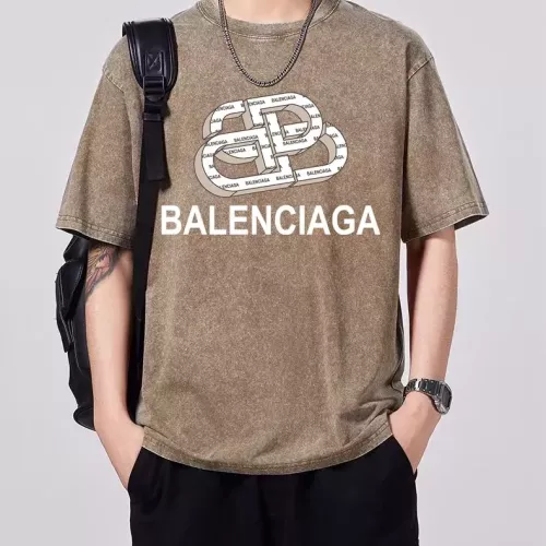 Balenciaga T-Shirts Short Sleeved For Men #1342658