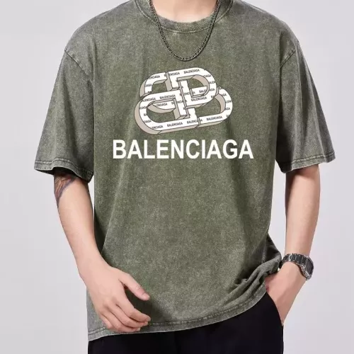 Balenciaga T-Shirts Short Sleeved For Men #1342659