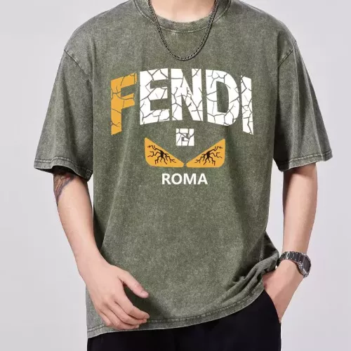 Fendi T-Shirts Short Sleeved For Men #1342671