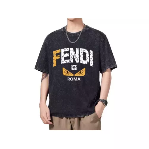 Fendi T-Shirts Short Sleeved For Men #1342673