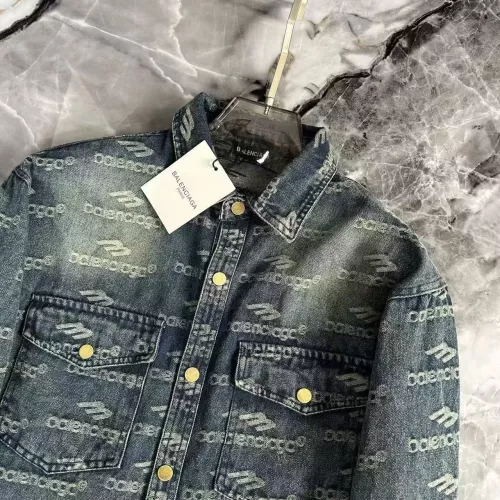 Replica Balenciaga Jackets Long Sleeved For Men #1342681 $72.00 USD for Wholesale