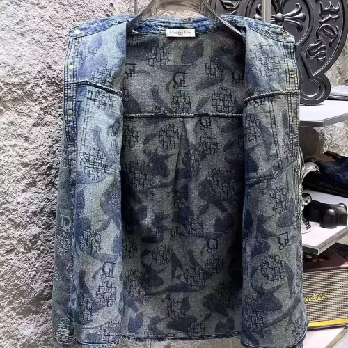 Replica Christian Dior Jackets Long Sleeved For Men #1342686 $72.00 USD for Wholesale