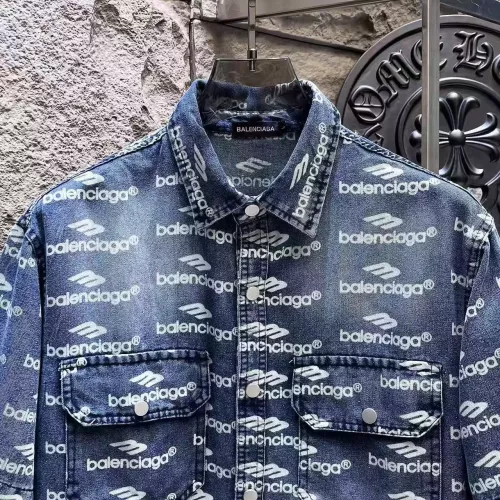 Replica Balenciaga Jackets Short Sleeved For Men #1342695 $64.00 USD for Wholesale