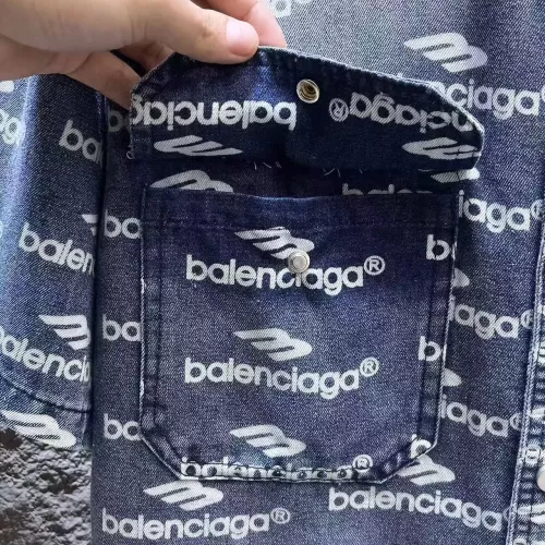 Replica Balenciaga Jackets Short Sleeved For Men #1342695 $64.00 USD for Wholesale