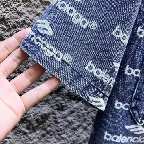 Replica Balenciaga Jackets Short Sleeved For Men #1342695 $64.00 USD for Wholesale