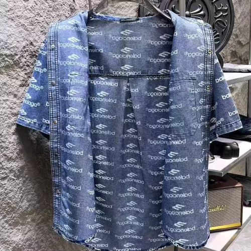 Replica Balenciaga Jackets Short Sleeved For Men #1342695 $64.00 USD for Wholesale