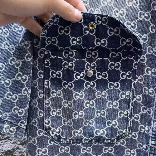 Replica Gucci Jackets Short Sleeved For Men #1342711 $64.00 USD for Wholesale