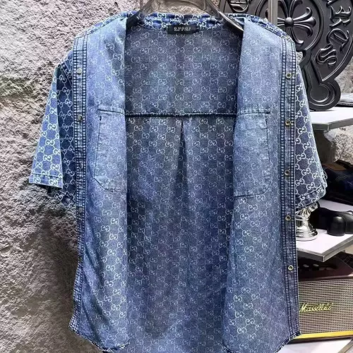 Replica Gucci Jackets Short Sleeved For Men #1342711 $64.00 USD for Wholesale
