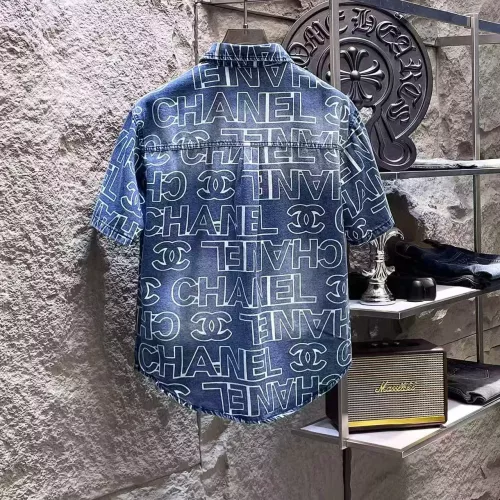 Replica Chanel Jackets Short Sleeved For Men #1342715 $64.00 USD for Wholesale