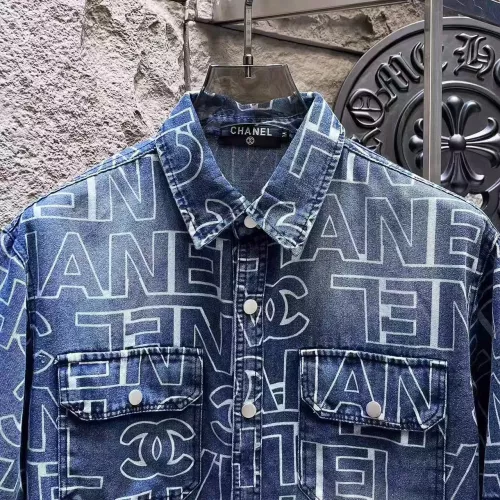 Replica Chanel Jackets Short Sleeved For Men #1342715 $64.00 USD for Wholesale
