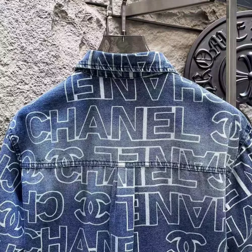 Replica Chanel Jackets Short Sleeved For Men #1342715 $64.00 USD for Wholesale