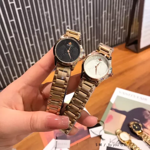 Replica Gucci Watches In Rose Gold #1342842 $32.00 USD for Wholesale