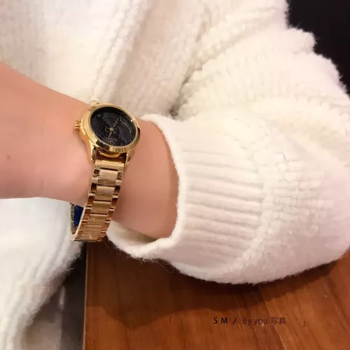 Replica Gucci Watches In Gold #1342845 $32.00 USD for Wholesale