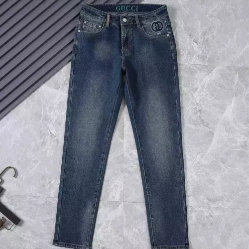 Replica Gucci Jeans For Men #1342965 $45.00 USD for Wholesale