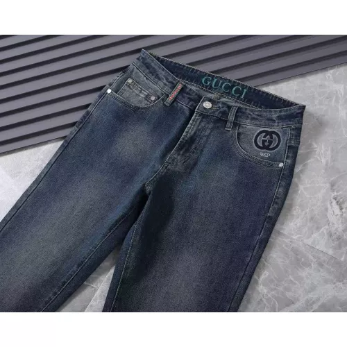 Replica Gucci Jeans For Men #1342965 $45.00 USD for Wholesale