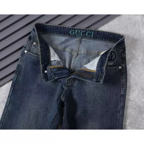 Replica Gucci Jeans For Men #1342965 $45.00 USD for Wholesale