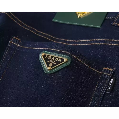 Replica Prada Jeans For Men #1343014 $45.00 USD for Wholesale