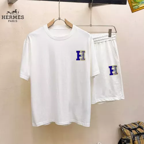 Hermes Tracksuits Short Sleeved For Men #1343079