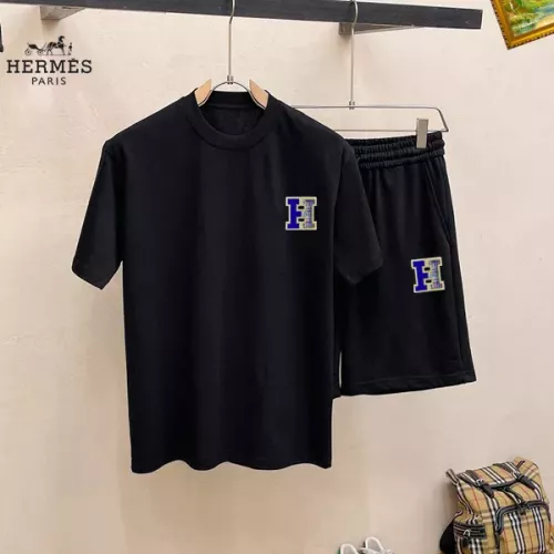 Hermes Tracksuits Short Sleeved For Men #1343080 $48.00 USD, Wholesale Replica Hermes Tracksuits