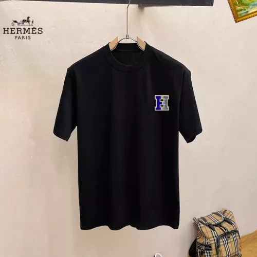 Replica Hermes Tracksuits Short Sleeved For Men #1343080 $48.00 USD for Wholesale