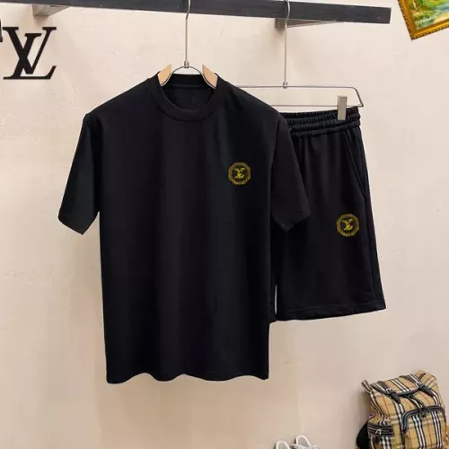 Louis Vuitton LV Tracksuits Short Sleeved For Men #1343104 $48.00 USD, Wholesale Replica Louis Vuitton LV Tracksuits