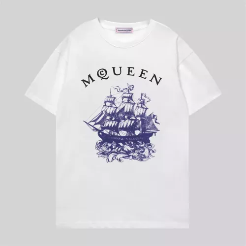 Alexander McQueen T-shirts Short Sleeved For Unisex #1343152 $34.00 USD, Wholesale Replica Alexander McQueen T-shirts