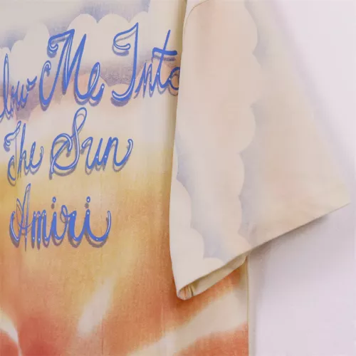 Replica Amiri T-Shirts Short Sleeved For Unisex #1343175 $32.00 USD for Wholesale