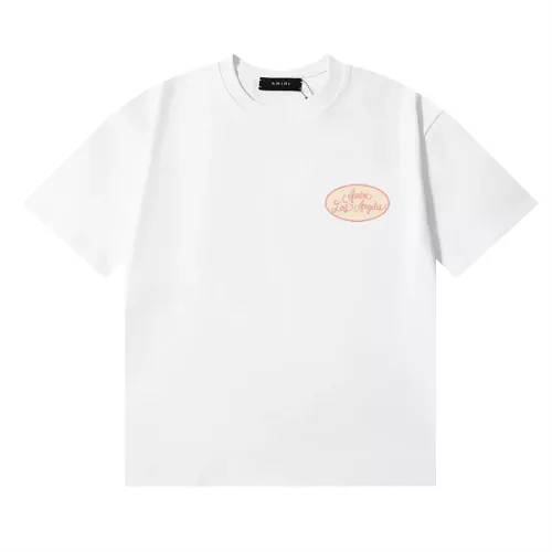 Replica Amiri T-Shirts Short Sleeved For Unisex #1343179 $32.00 USD for Wholesale