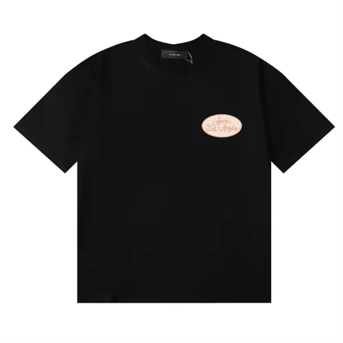 Replica Amiri T-Shirts Short Sleeved For Unisex #1343180 $32.00 USD for Wholesale