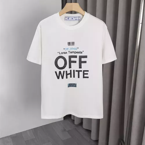 Off-White T-Shirts Short Sleeved For Men #1343201 $36.00 USD, Wholesale Replica Off-White T-Shirts